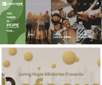 Livehope.org(This is Sarah's story) Screenshot