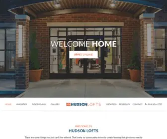 Livehudsonlofts.com(Hudson Lofts) Screenshot