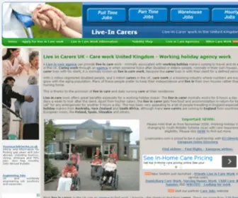 Liveincarers.com(Liveincarers) Screenshot