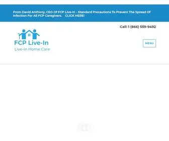 Liveinhomecare.com(FCP Live) Screenshot