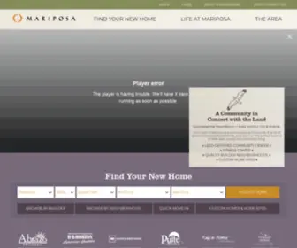 Liveinmariposa.com(Mariposa) Screenshot