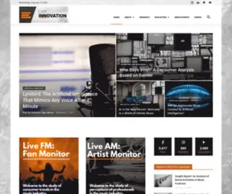 Liveinnovation.org(Music, Marketing & Technology) Screenshot