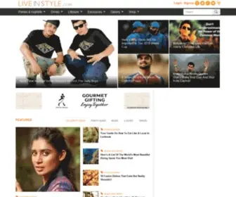 Liveinstyle.com(Your guide to leading a glamorous and stylish life) Screenshot