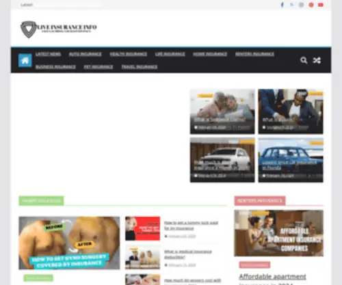 Liveinsuranceinfo.com(Live Insurance Info) Screenshot