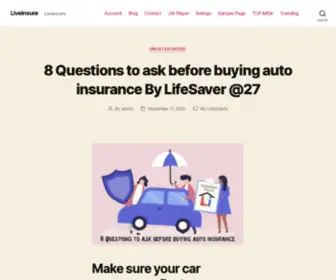 Liveinsure.gq(Liveinsure ? Liveinsure) Screenshot