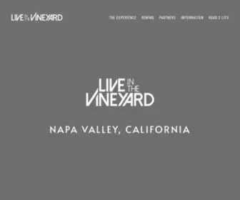 Liveinthevineyard.com(Live In The Vineyard) Screenshot