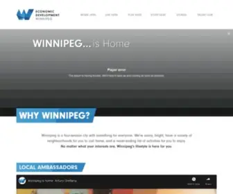 Liveinwinnipeg.com(Quality of Life) Screenshot