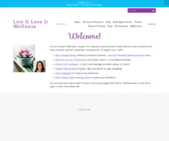 Liveitloveitwellness.com(Live It Love It Wellness) Screenshot