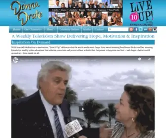 Liveituptvshow.com(THe Donna Drake Show) Screenshot