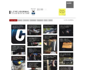 Livejournal.it(Le ultime notizie del giorno) Screenshot