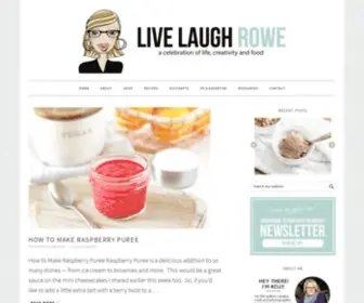 Livelaughrowe.com(A lifestyle blog) Screenshot