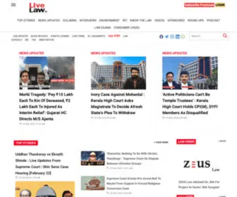 Livelaw.in(Supreme Court News) Screenshot