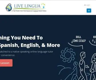 Livelingua.com(Spanish Tutors Online) Screenshot