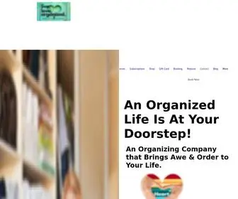 Liveloveorganized.com(Whether Home or Business an Organized Life) Screenshot
