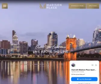 Livemadisonplace.com(Madison Place Apartments in Covington) Screenshot