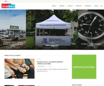 Livemag.cz(Magazin o módě a životním stylu) Screenshot