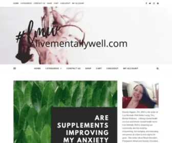 Livementallywell.com(Live Mentally Well) Screenshot