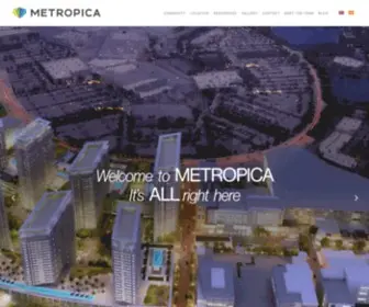 Livemetropica.com(Metropica) Screenshot