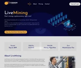 Livemining.io(livemining) Screenshot