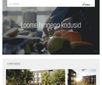 Liven.ee(Loome hingega kodusid) Screenshot