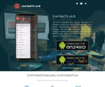 Apk live 4.8 nettv live net