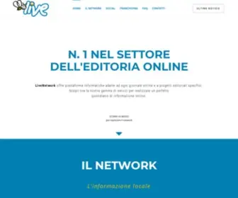 Livenetworkitalia.it(Servizi Editoria Digitale) Screenshot