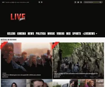 Livenews.com.br(Live News) Screenshot