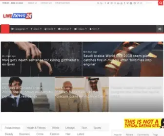 Livenews24.pk(Breaking and Trending News from all over the World) Screenshot