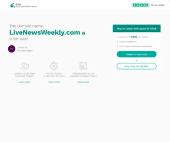 Livenewsweekly.com(Just another WordPress site) Screenshot