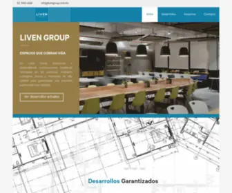 Livengroup.com.mx(Desarrollos Residenciales) Screenshot