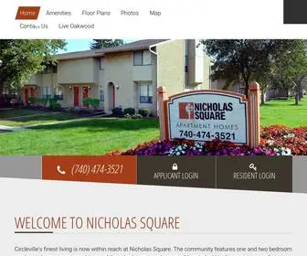 Livenicholassquare.com(Nicholas Square) Screenshot