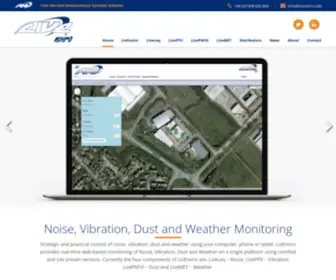 Livenviro.com(Noise, Vibration, Dust and Weather Monitoring) Screenshot