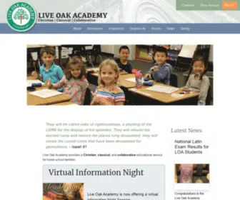Liveoakacademy.org(Live Oak Academy) Screenshot