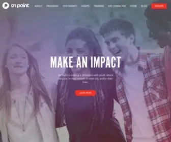 Liveonpoint.org(Make an Impact) Screenshot