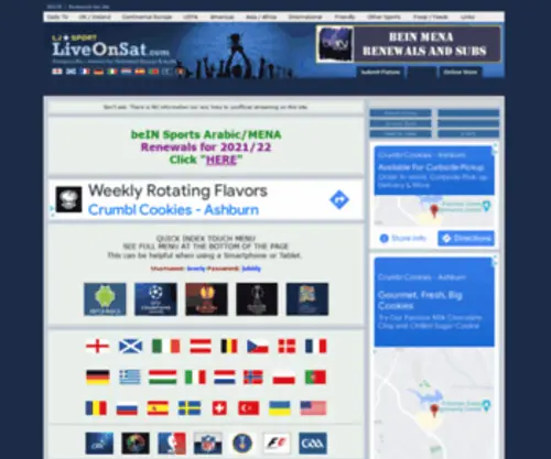 Liveonsat.com(LJs LiveOnSat Football) Screenshot