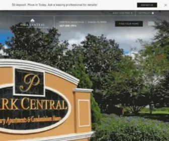 Liveparkcentral.com(Park Central is a pet) Screenshot