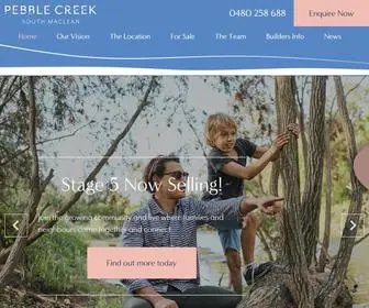 Livepebblecreek.com.au(Pebble Creek) Screenshot