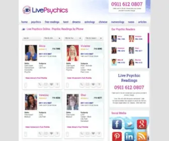 Livepsychics.co.uk(Bot Verification) Screenshot
