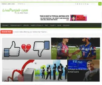 Livepunjab.com(Punjab News) Screenshot