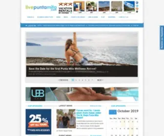 Livepuntamita.com(The source for punta mita news and information) Screenshot