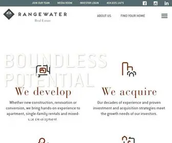 Liverangewater.com(RangeWater) Screenshot