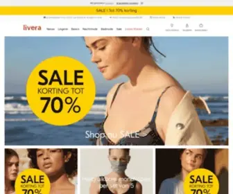 Livera.nl(Lingerie, nachtmode en badmode kopen) Screenshot