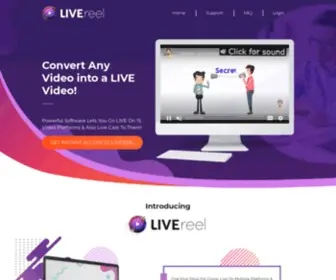 Livereel.io(Livereel) Screenshot