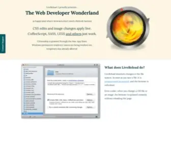 Livereload.com(Livereload) Screenshot