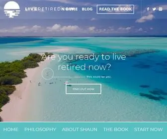 Liveretirednow.com(Live Retired Now New) Screenshot