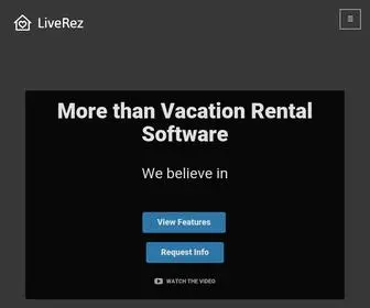 Liverez.com(Vacation Rental Software) Screenshot