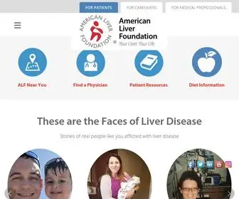 Liverfoundation.org(Liver Disease Communities) Screenshot