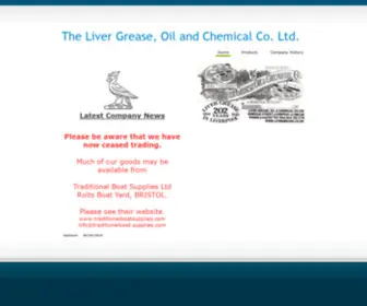 Livergreaseltd.co.uk(The Liver Grease Oil & Chemical Co) Screenshot