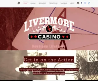 Livermorecasino.net(Card Room) Screenshot