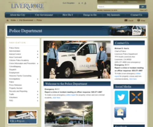 Livermorepolice.org(Livermorepolice) Screenshot